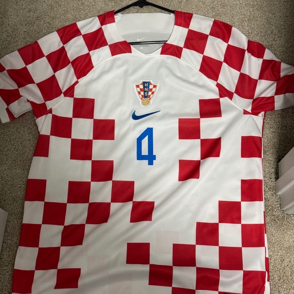 Authentic Nike Croatia National Team Soccer Jersey, Perisic men's XL - Picture 1 of 3